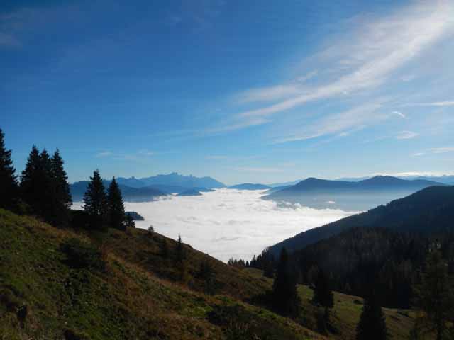 Hochkönig - Nebel im Tal